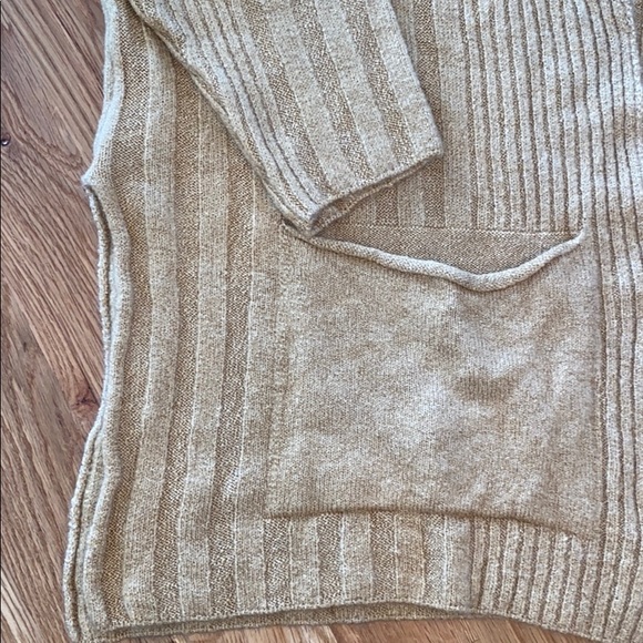 NWT Topshop Open Front Oversized Cardigan Camel - Picture 6 of 7